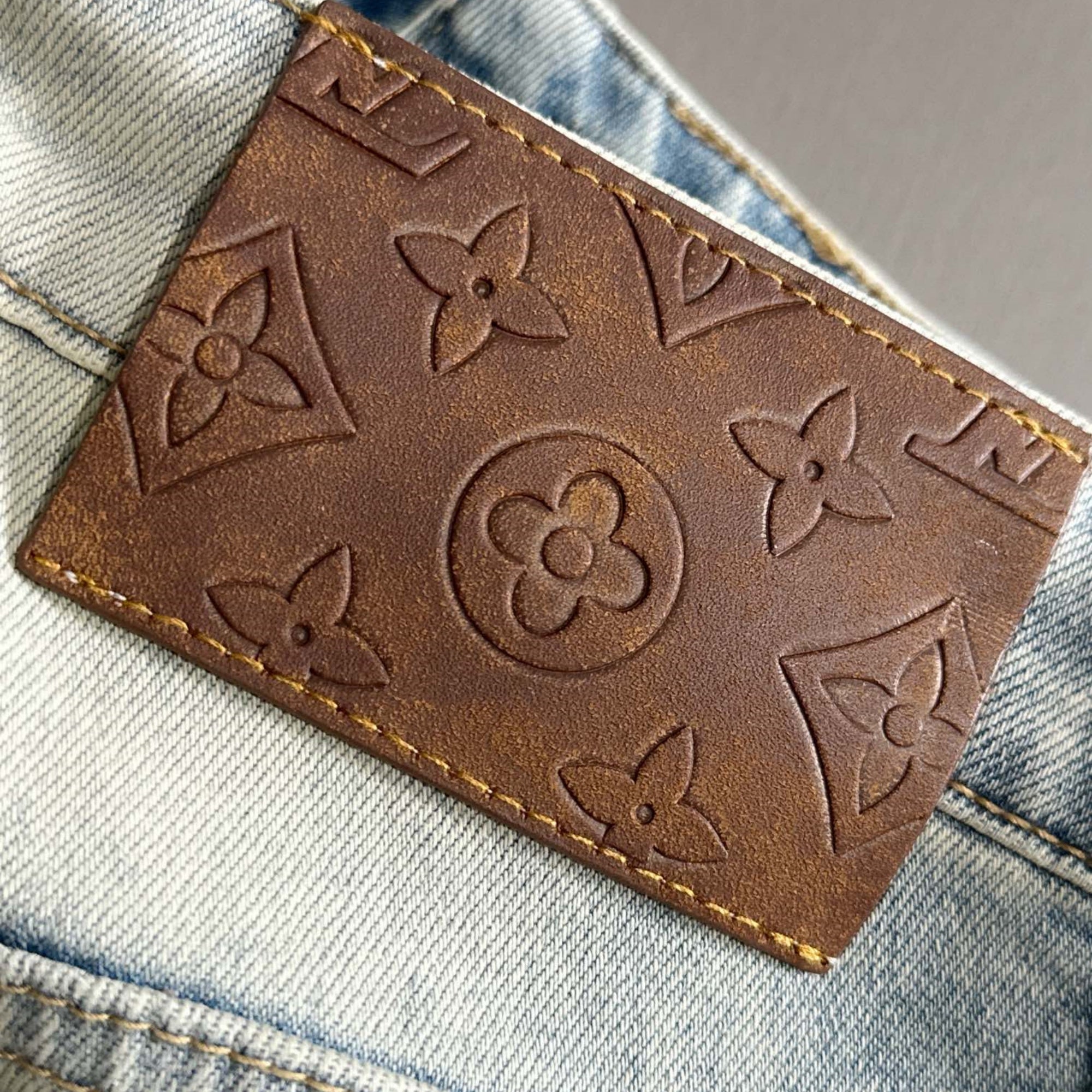 Louis Vuitton Logo-Embroidered Jeans - product image 4