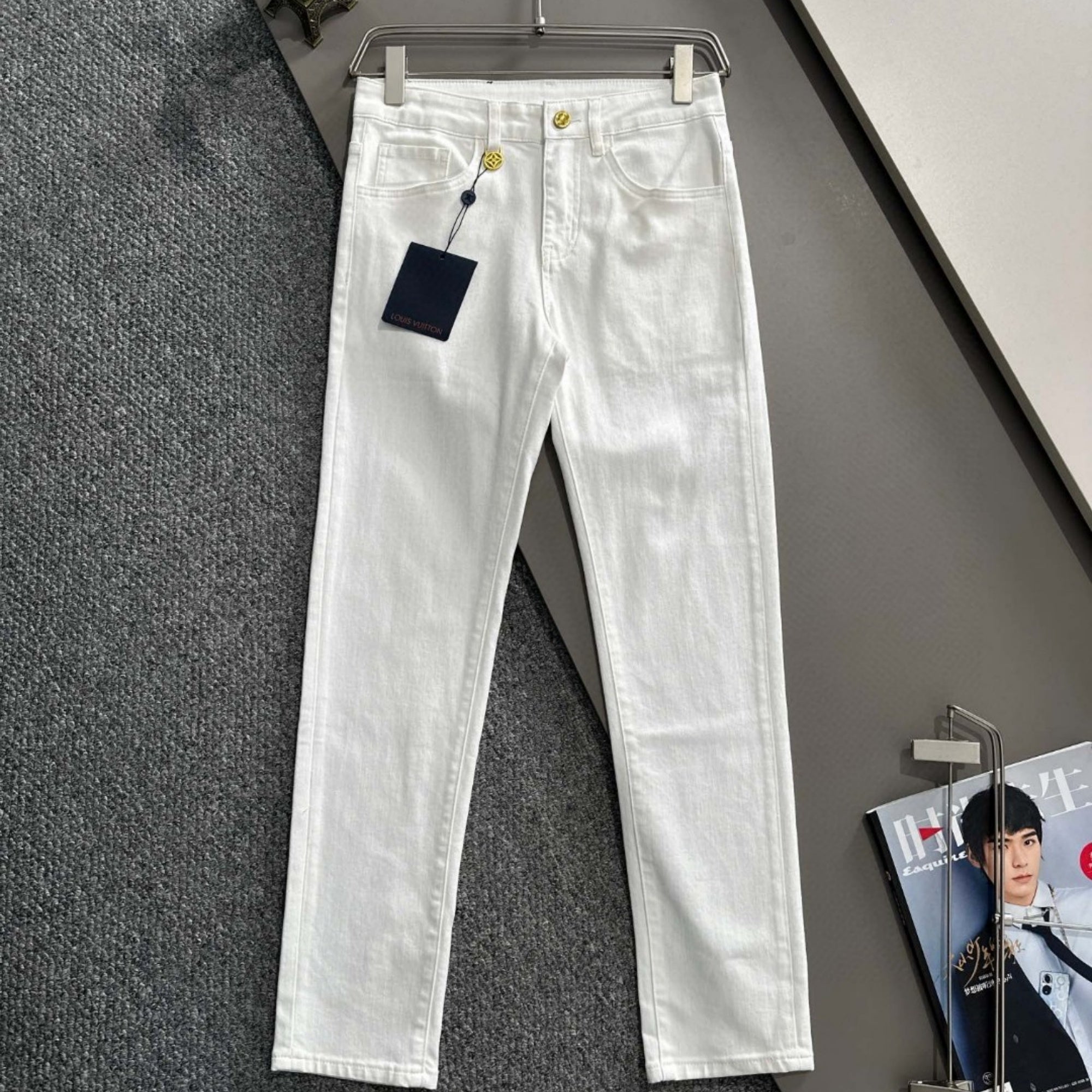 Louis Vuitton Logo-Embroidered Jeans - product image 2