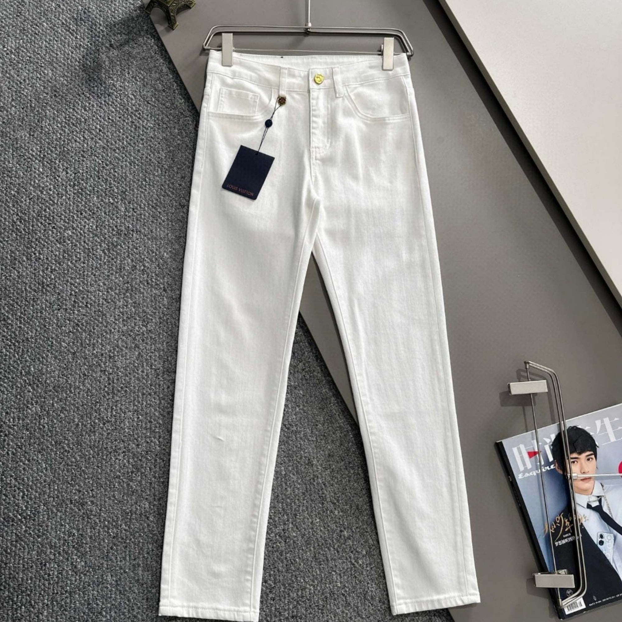 Louis Vuitton Logo-Embroidered Jeans - product image 3