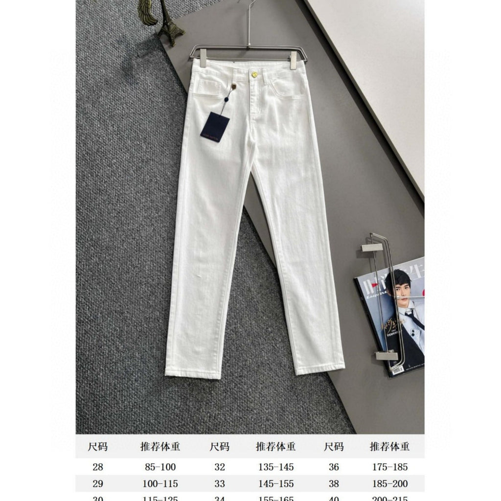 Louis Vuitton Logo-Embroidered Jeans - product image 4
