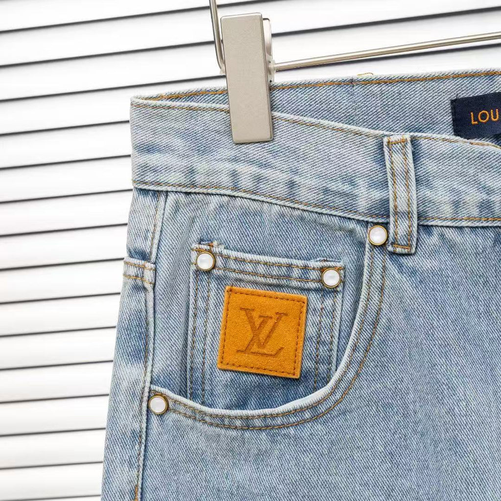 Louis Vuitton Logo-Embroidered Jeans - product image 5