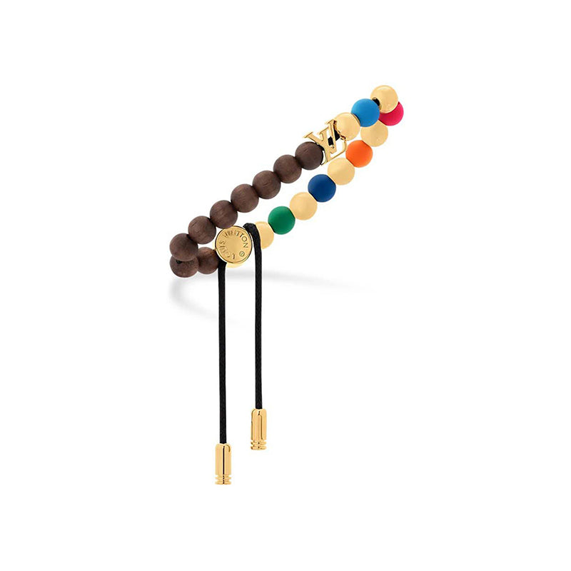 Louis Vuitton Surfin' Beads 18K Gold Bracelet