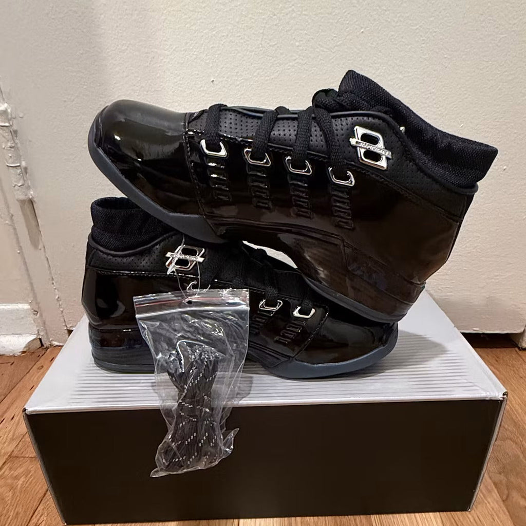 Air Jordan 17 Low Black Patent - US M 3.5 - New - Other - detail 4