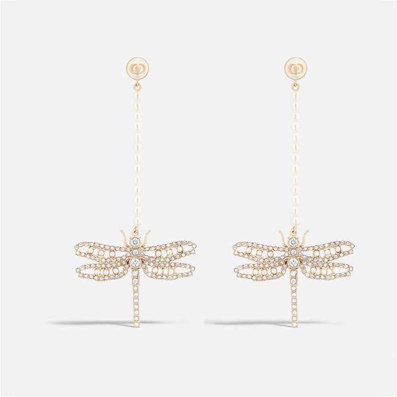 Dior Night Herbarium 18K Gold Earrings