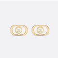 Dior Petit Jolie Mini Stud 18K Gold Earrings