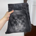 Louis Vuitton Logo-Embroidered Jeans - product image