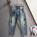 Louis Vuitton Logo-Embroidered Jeans - product image