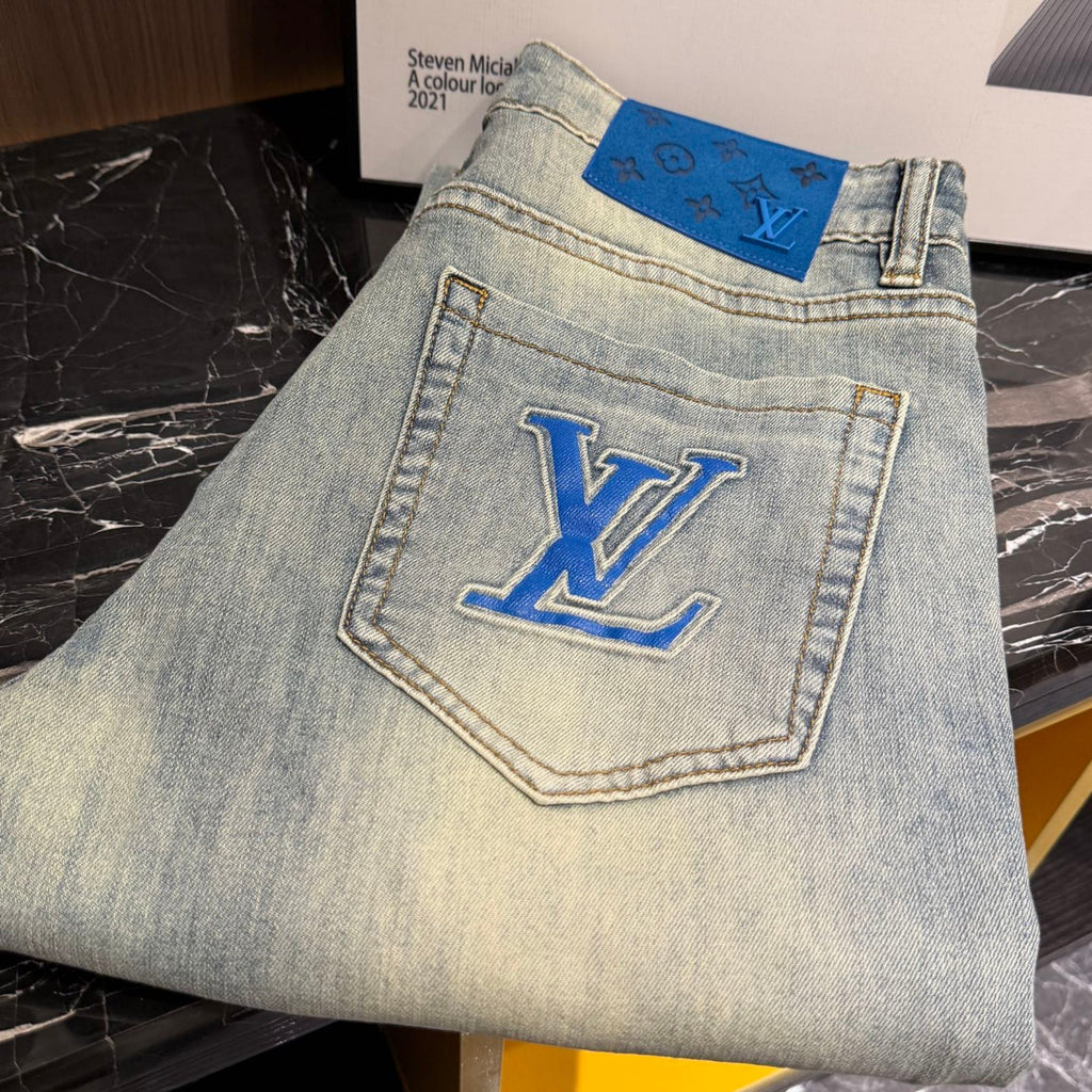 Louis Vuitton Logo-Embroidered Jeans - product image 2