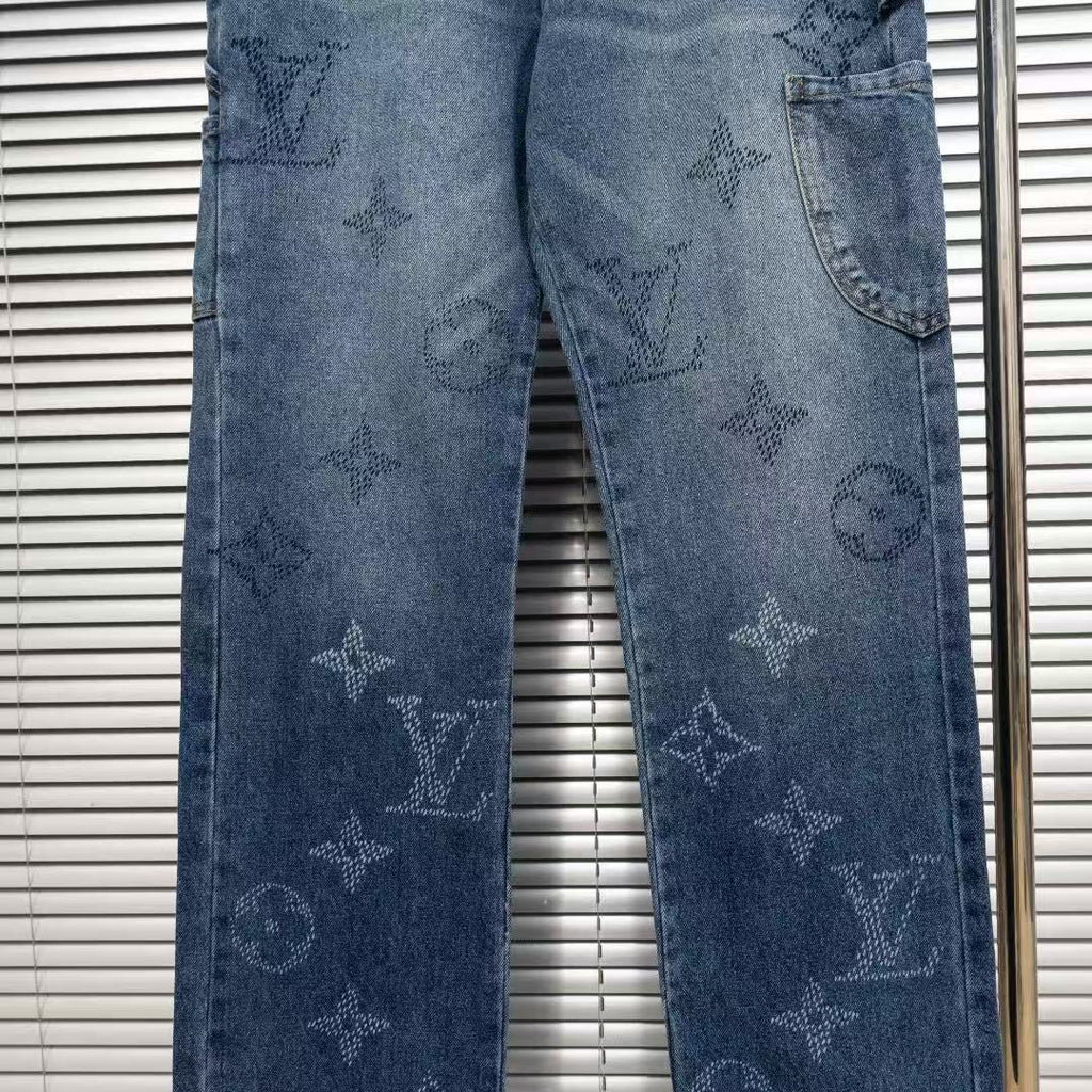 Louis Vuitton Logo-Embroidered Jeans - product image 5