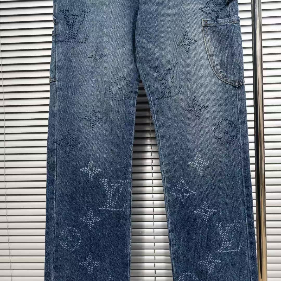 Louis Vuitton Logo-Embroidered Jeans - product image 5