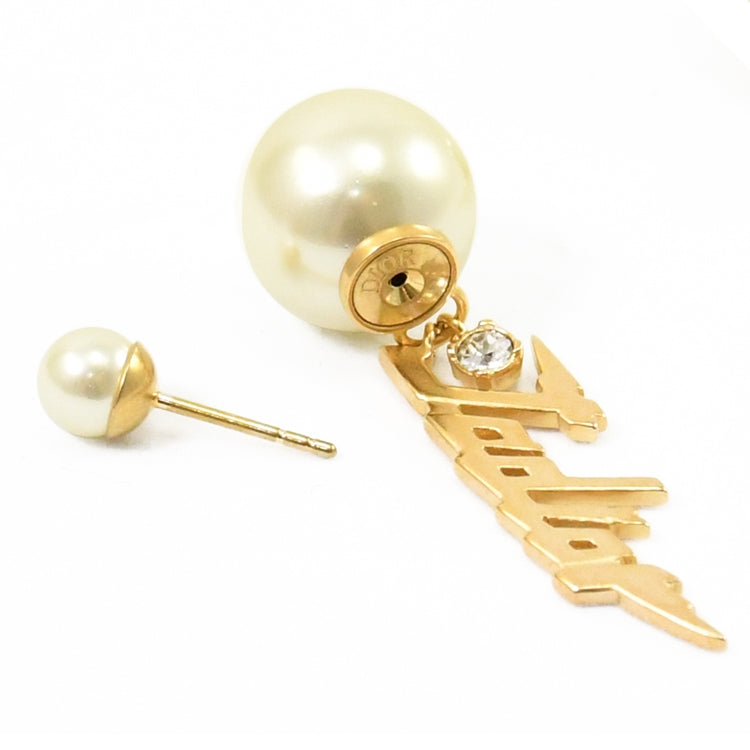 Dior Tribales Vintage 18K Gold Earrings