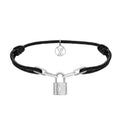 Louis Vuitton Silver Lockit X Virgil Abloh 18K Gold Bracelet