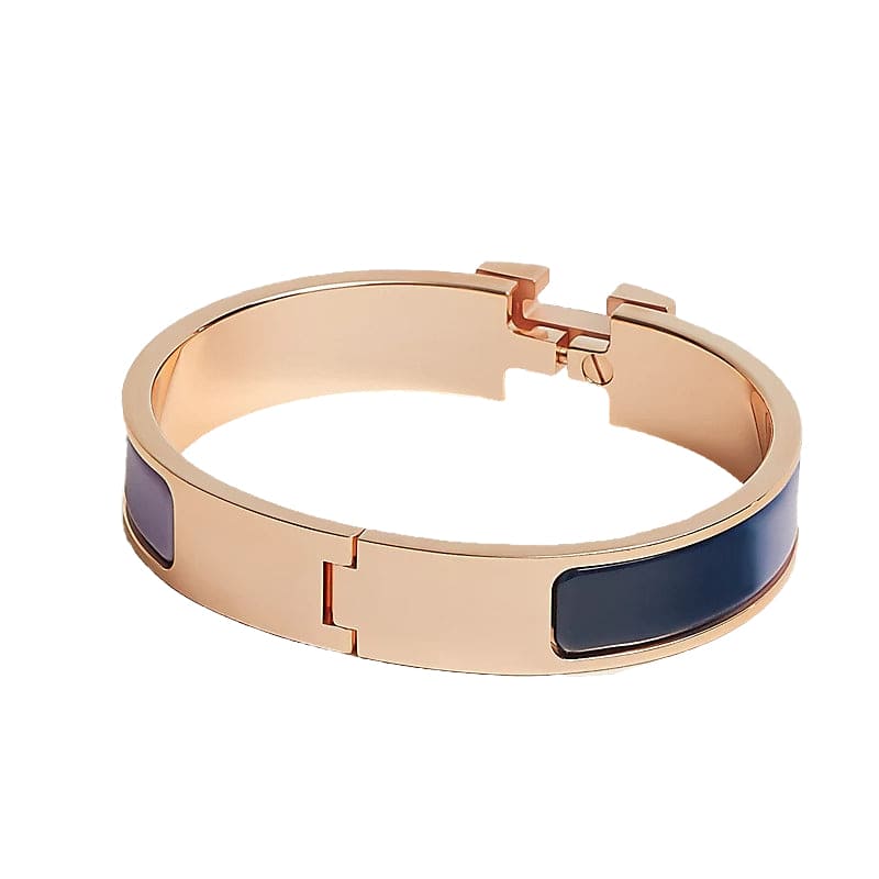 Hermes Clic Fusion 18K Gold Bracelet