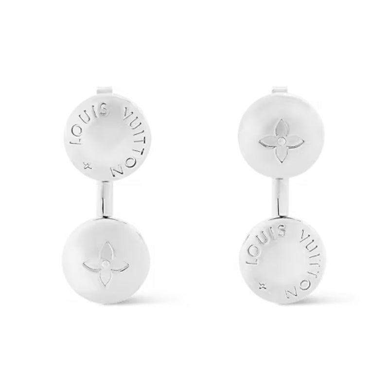Louis Vuitton Studs 18K Gold Earrings
