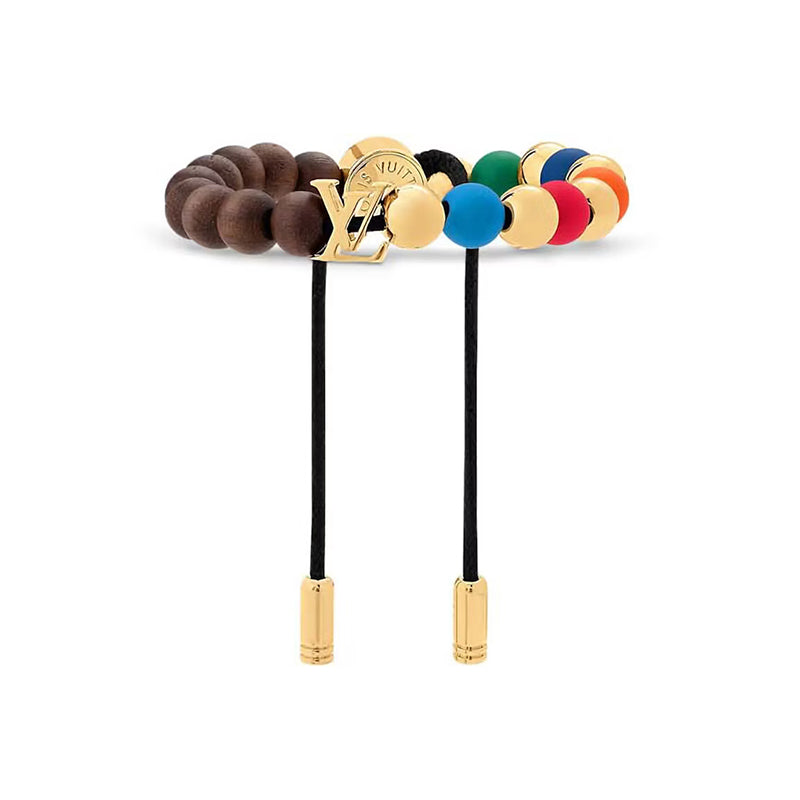 Louis Vuitton Surfin' Beads 18K Gold Bracelet