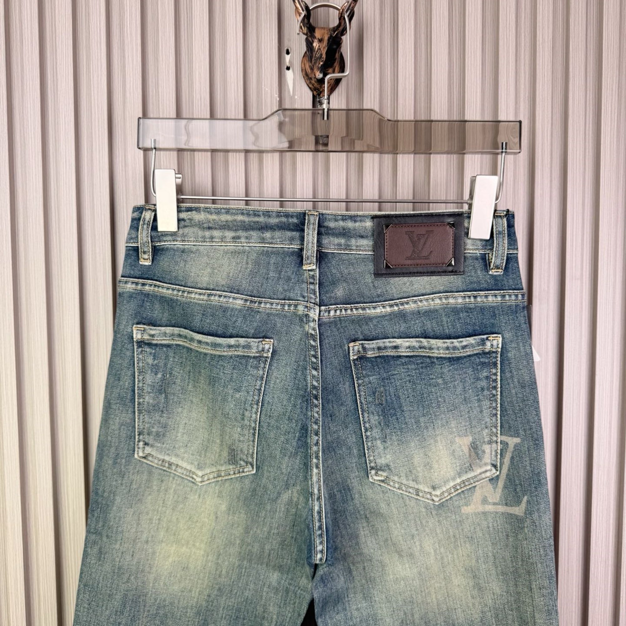 Louis Vuitton Logo-Embroidered Jeans - product image 3