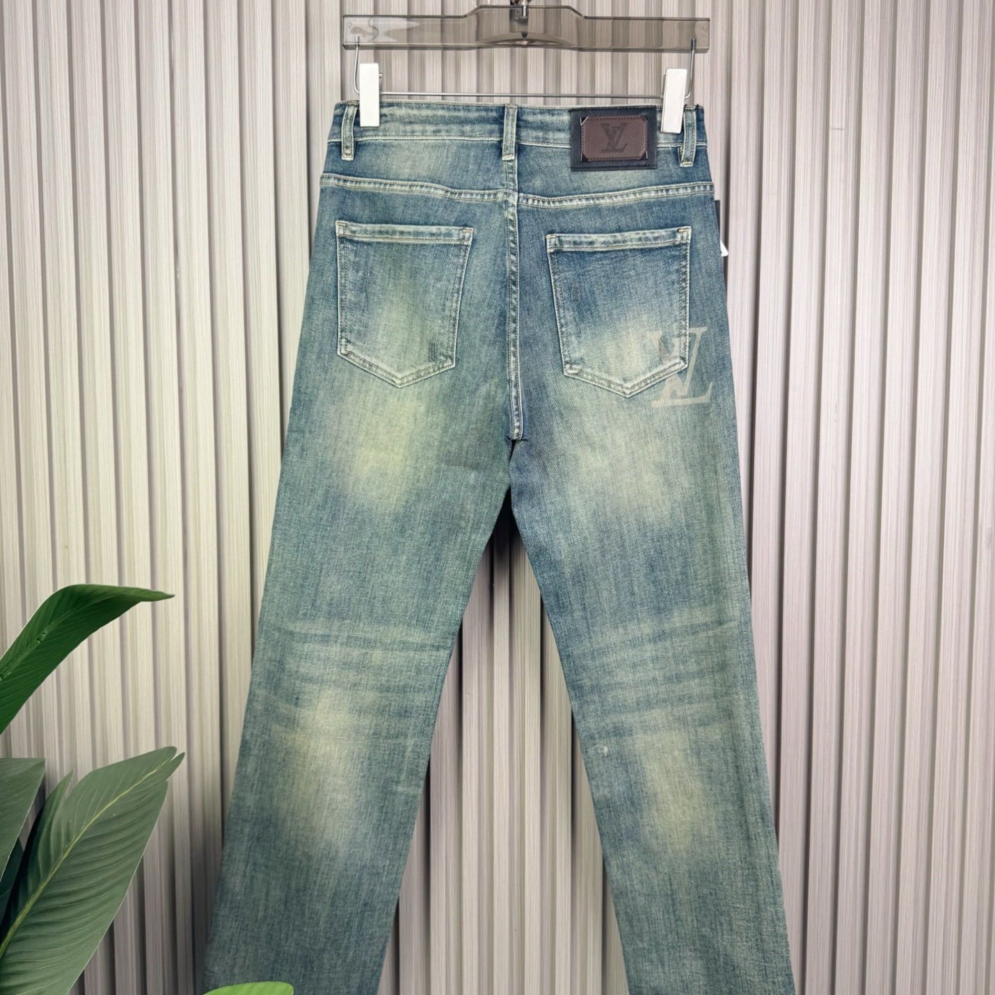 Louis Vuitton Logo-Embroidered Jeans - product image