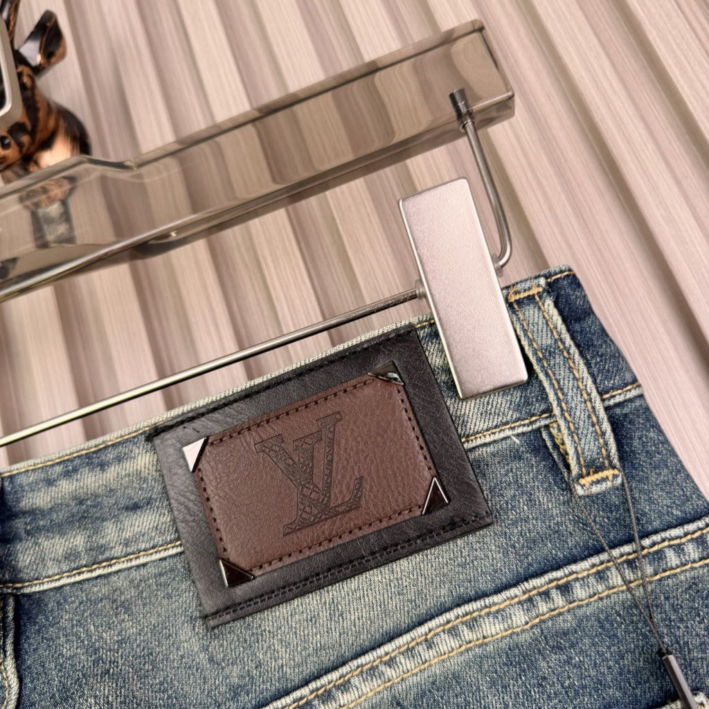 Louis Vuitton Logo-Embroidered Jeans - product image 4