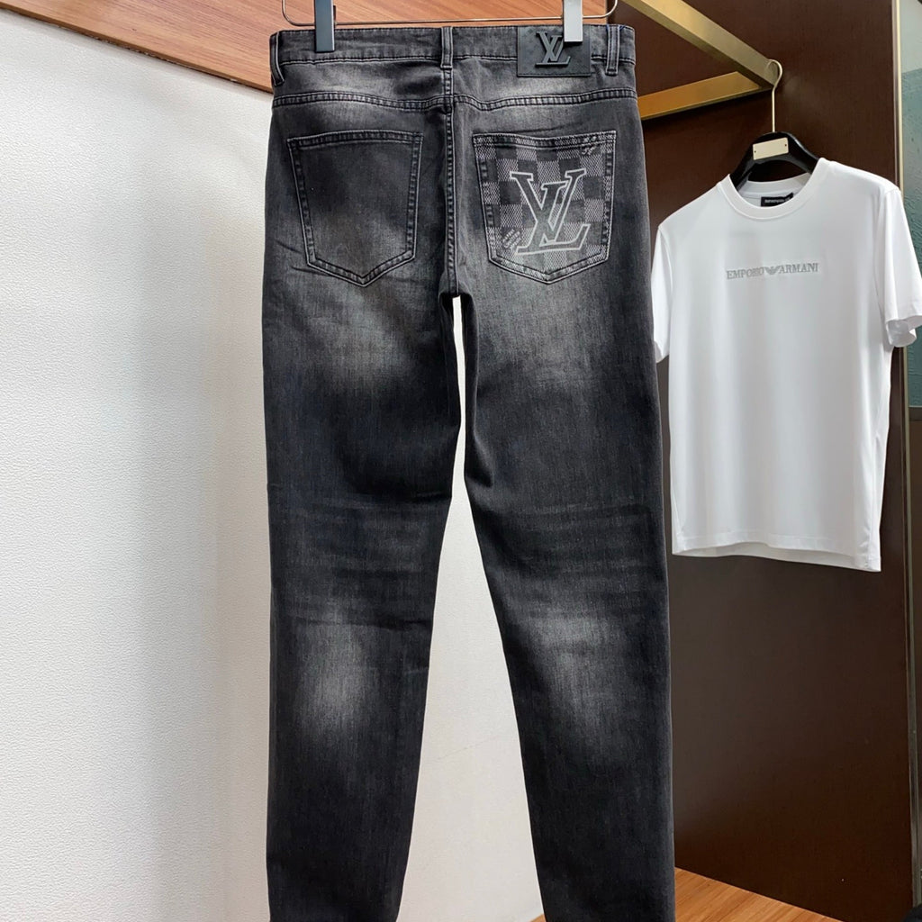 Louis Vuitton Logo-Embroidered Jeans - product image 5