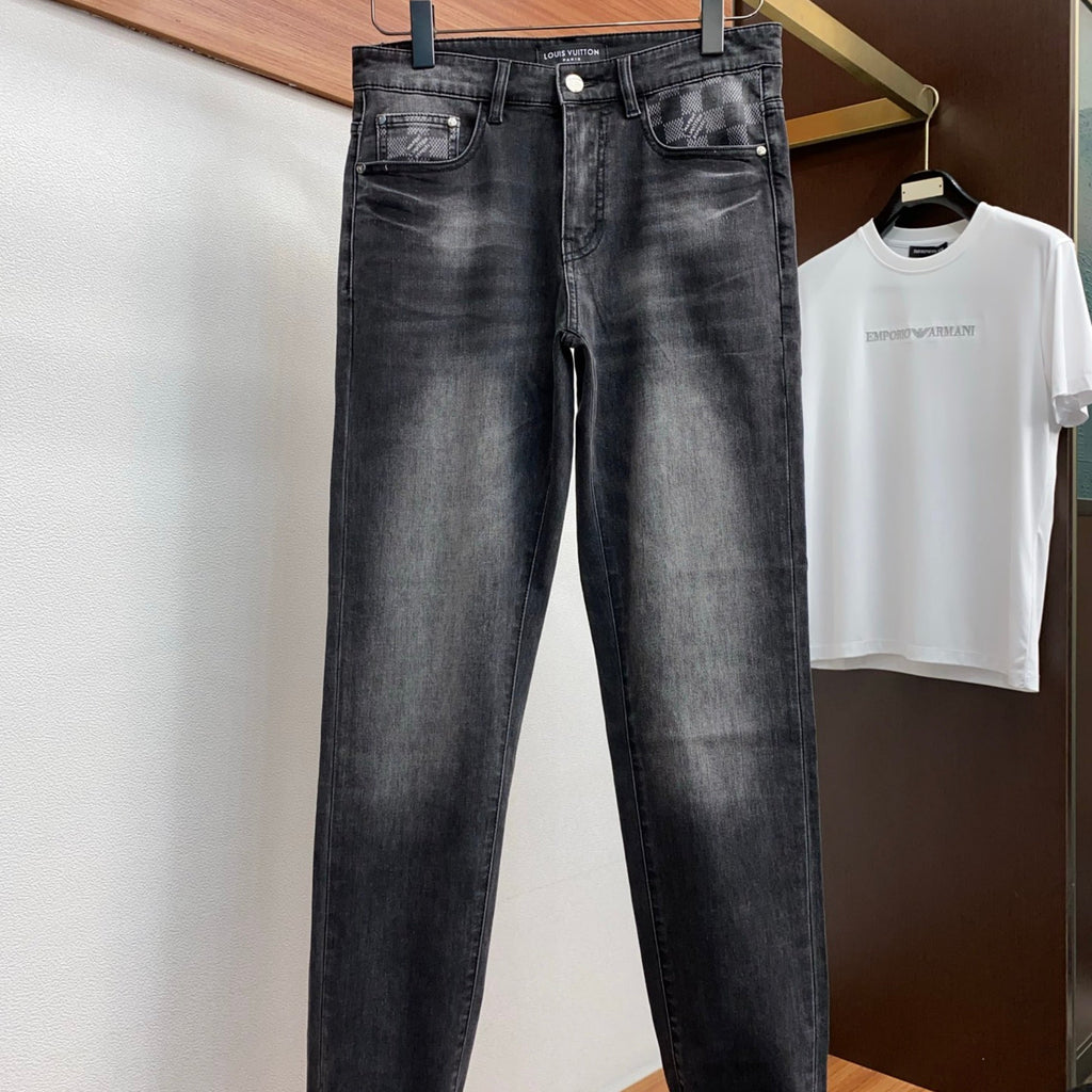 Louis Vuitton Logo-Embroidered Jeans - product image 3