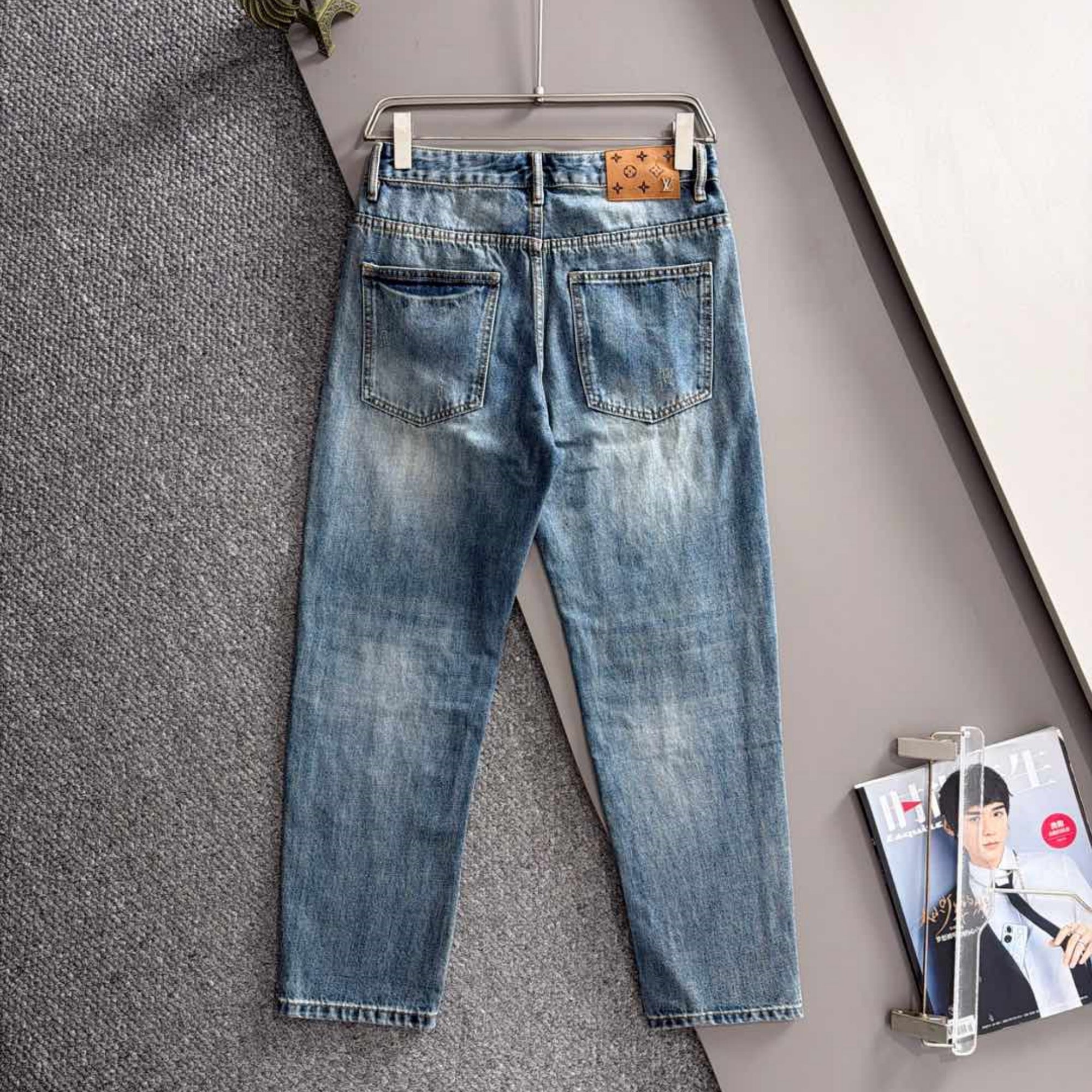 Louis Vuitton Logo-Embroidered Jeans - product image 2