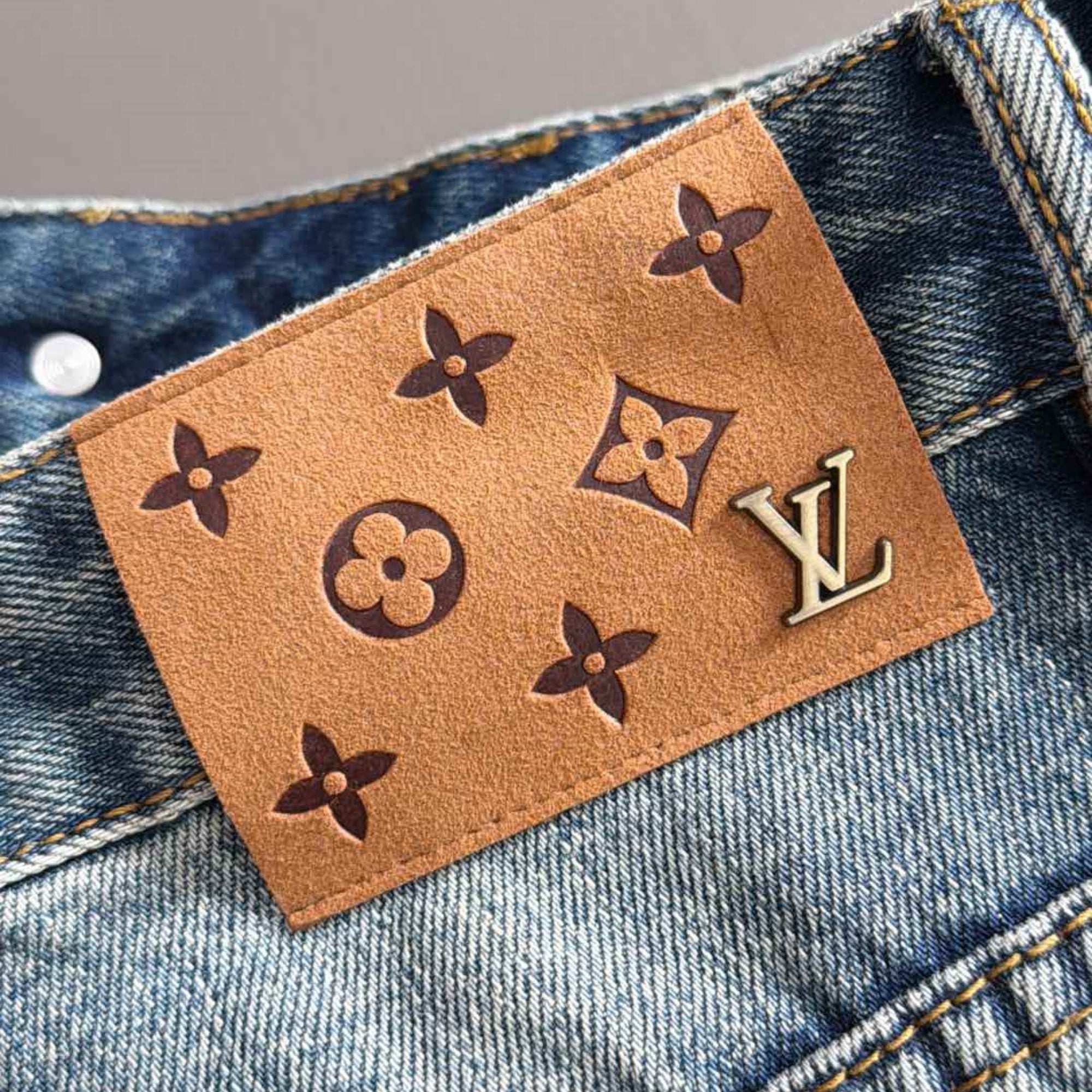 Louis Vuitton Logo-Embroidered Jeans - product image 4
