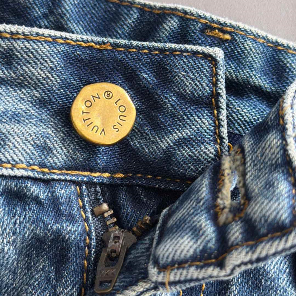 Louis Vuitton Logo-Embroidered Jeans - product image 5