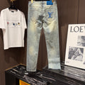 Louis Vuitton Logo-Embroidered Jeans - product image