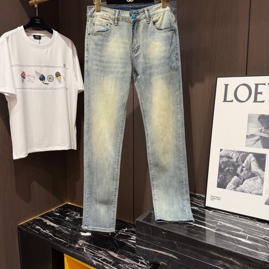 Louis Vuitton Logo-Embroidered Jeans - product image 5