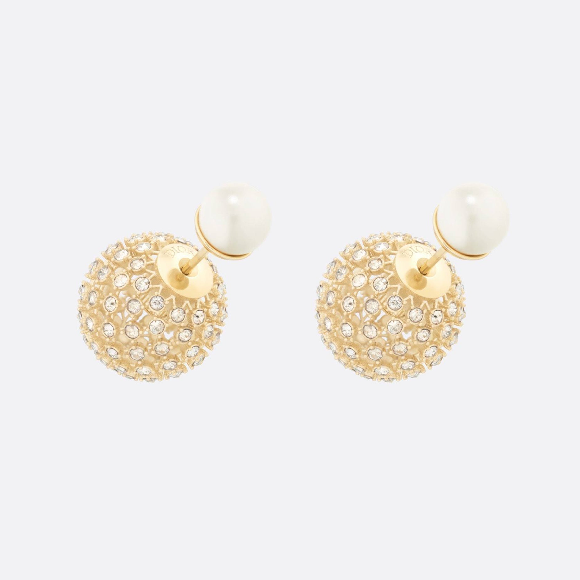 Dior Tribales Pearl 18K Gold Earrings