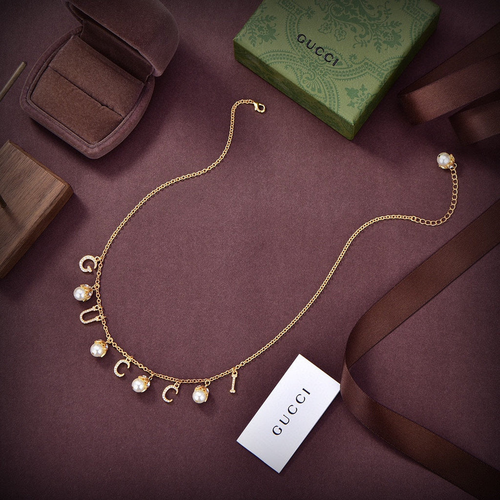 Gucci Double Fashion Show Chain 18K Gold Necklace