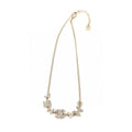 Chanel Script Diamonds 18K Gold Necklace