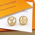 Louis Vuitton Blossom 18K Gold Earrings