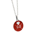 Gucci Double Ghost Red 18K Gold Necklace