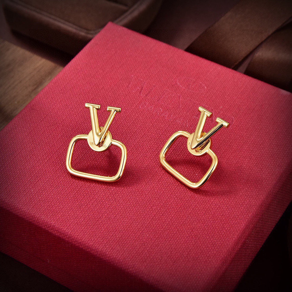Valentino 18K Gold Earrings