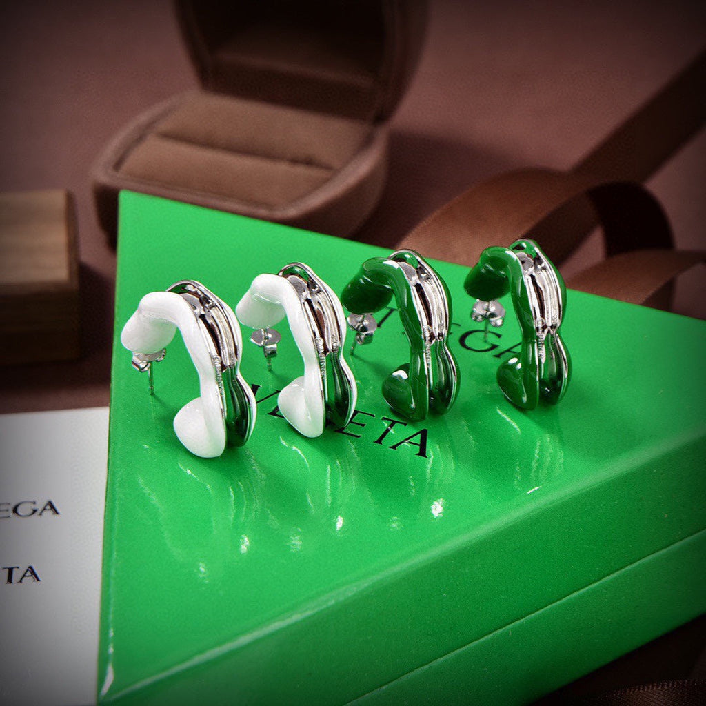 Bvlgari Color 18K Gold Earrings