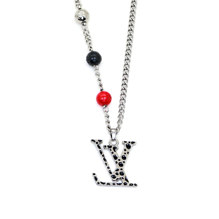 Louis Vuitton x Yk Infinity Dots 18K Gold Necklace