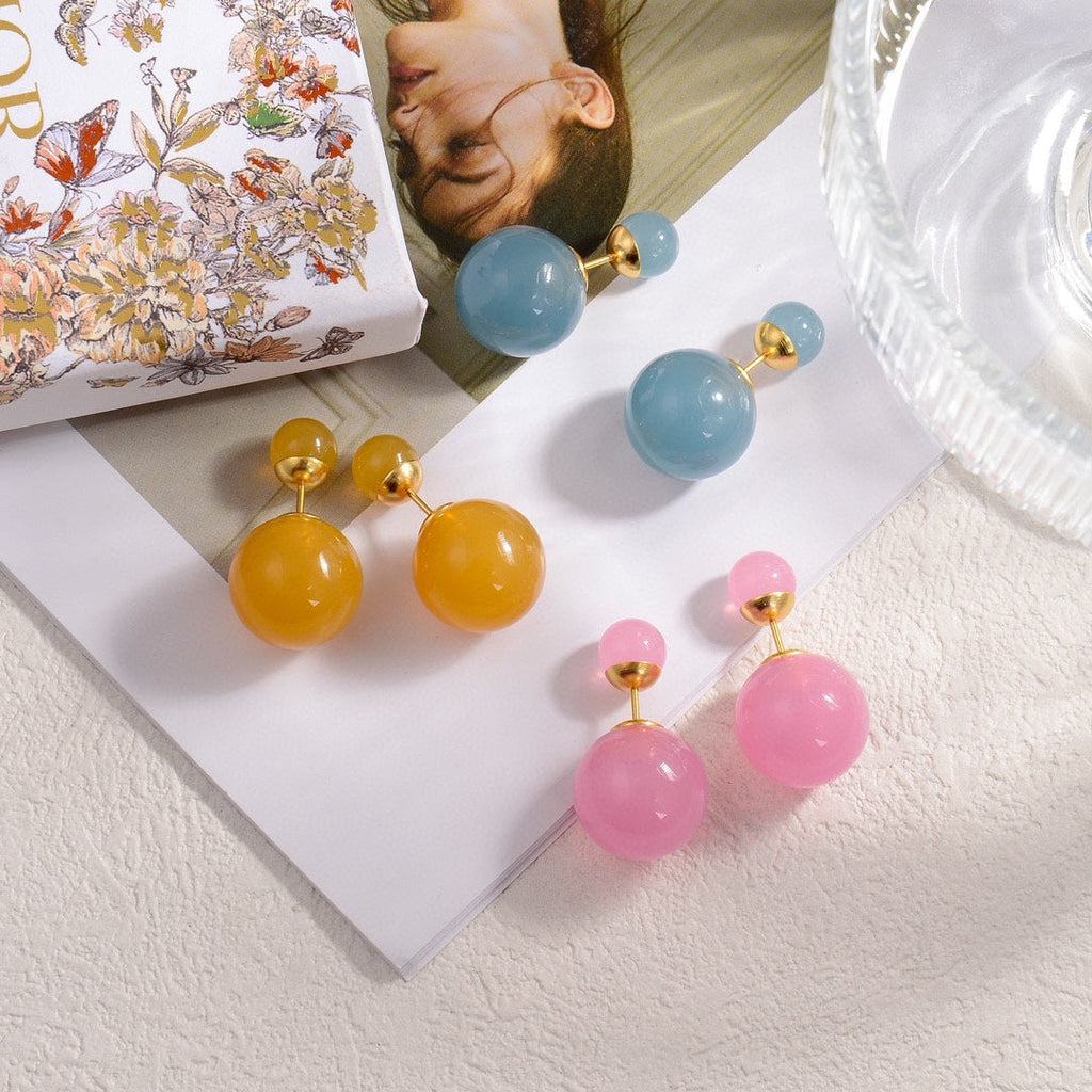 Dior Tribales Color 18K Gold Earrings