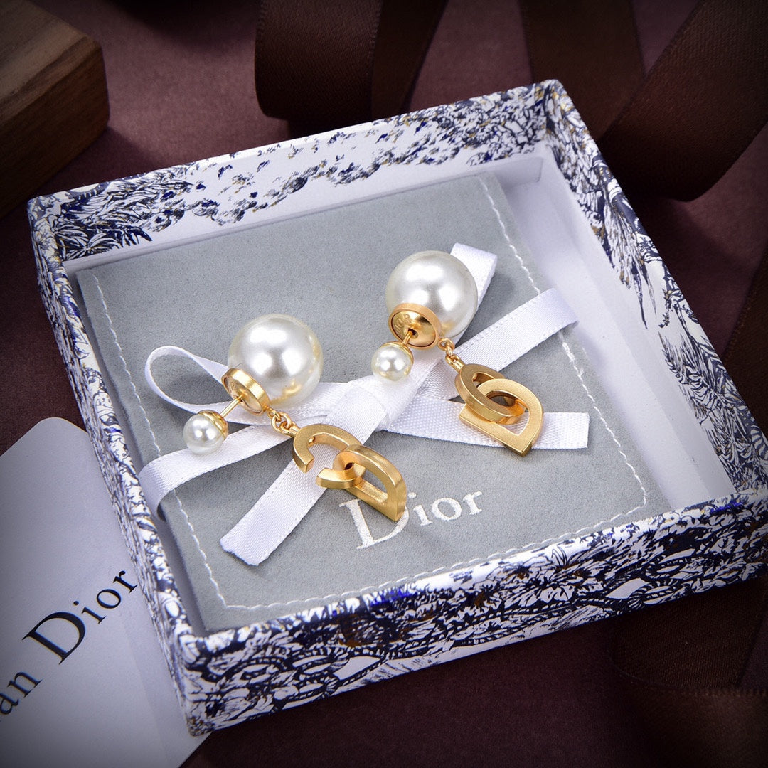 Dior Tribales 18K Gold Earrings