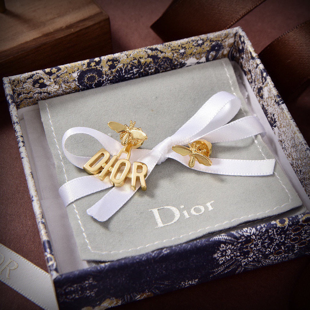 Dior Revolution 18K Gold Earrings