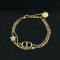 Dior Petit Star Diamond 18K Gold Bracelet