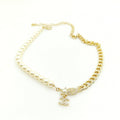 Chanel Pearl Chain Choker 18K Gold Necklace