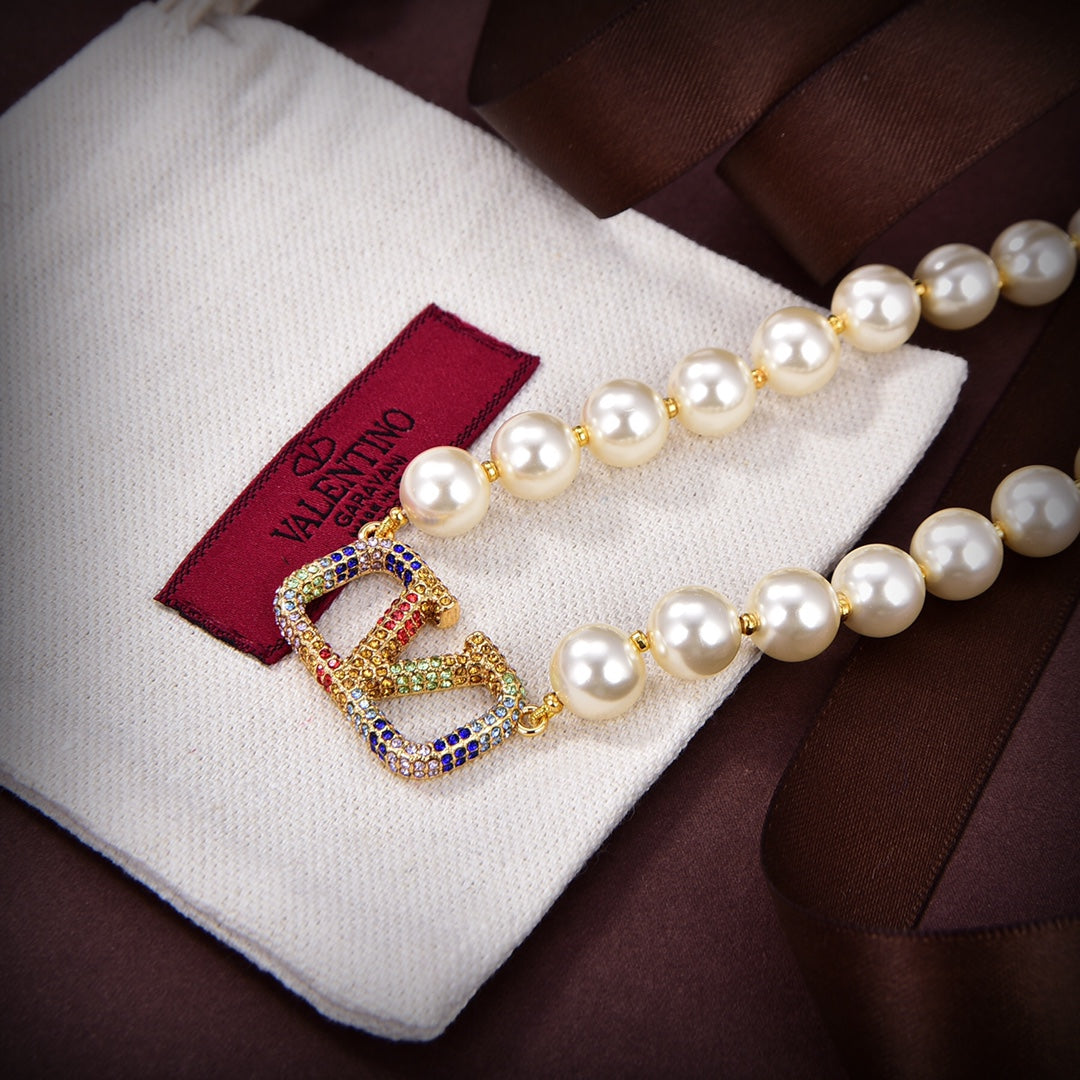 Valentino VLogo Signature 18K Gold Necklace