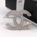 Chanel Star Crystals 18K Gold Brooch