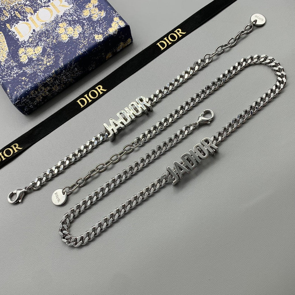 Dior J'adior Chain 18K Gold Necklace
