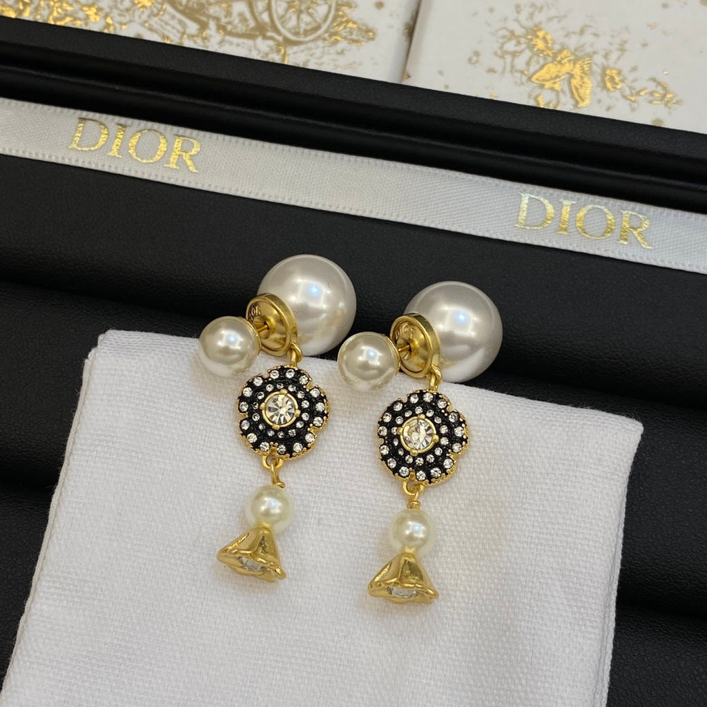 Dior Tribales 18K Gold Earrings