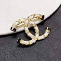 Chanel Pearl 18K Gold Brooch