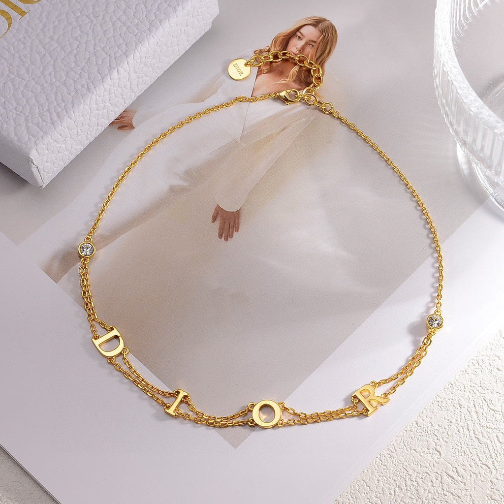 Dior Revolution 18K Gold Necklace