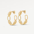 Louis Vuitton My Chain 18K Gold Earrings