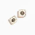 Chanel Vintage 18K Gold Earrings